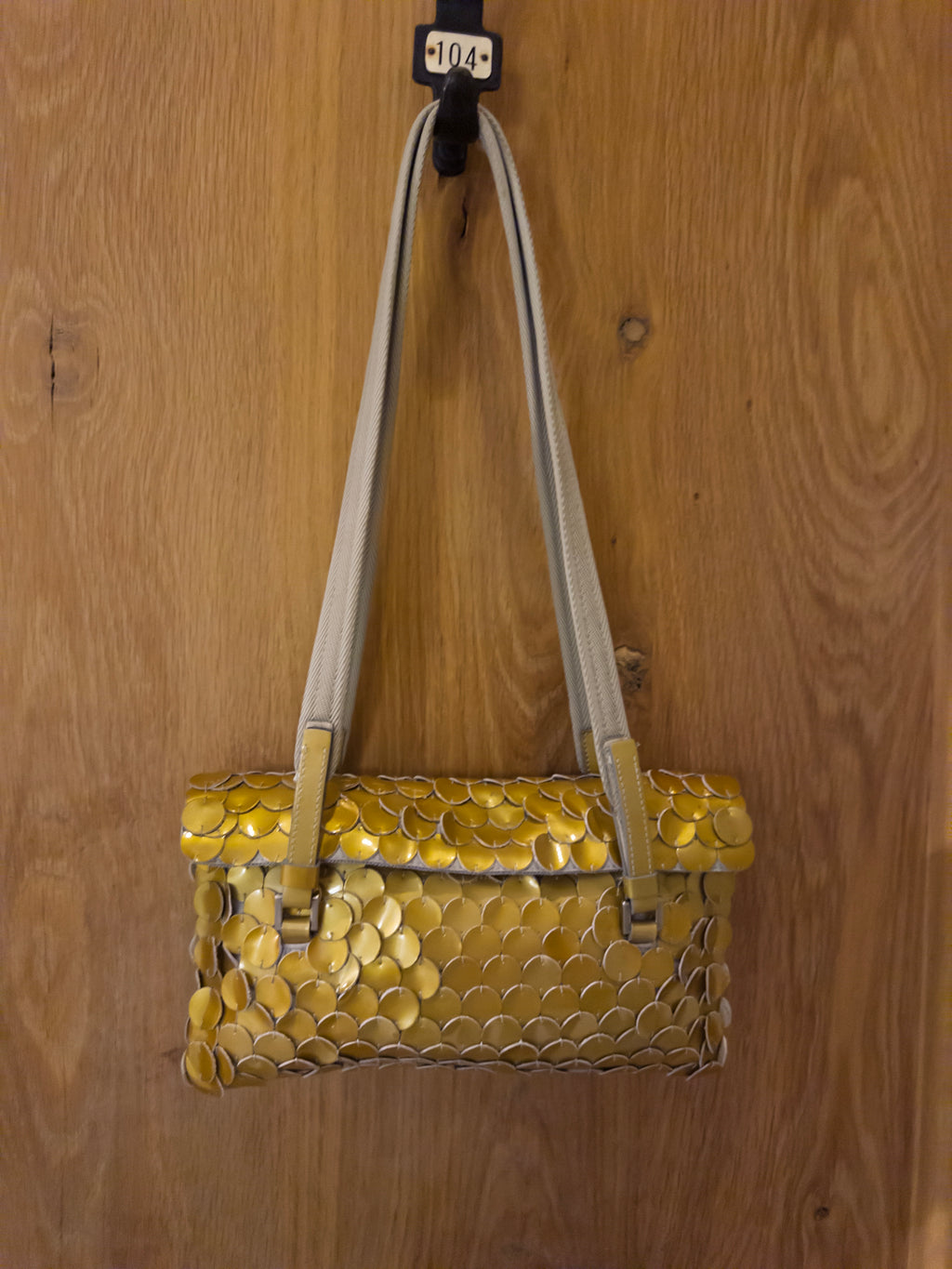 Vintage Prada Sequin Shoulder Bag