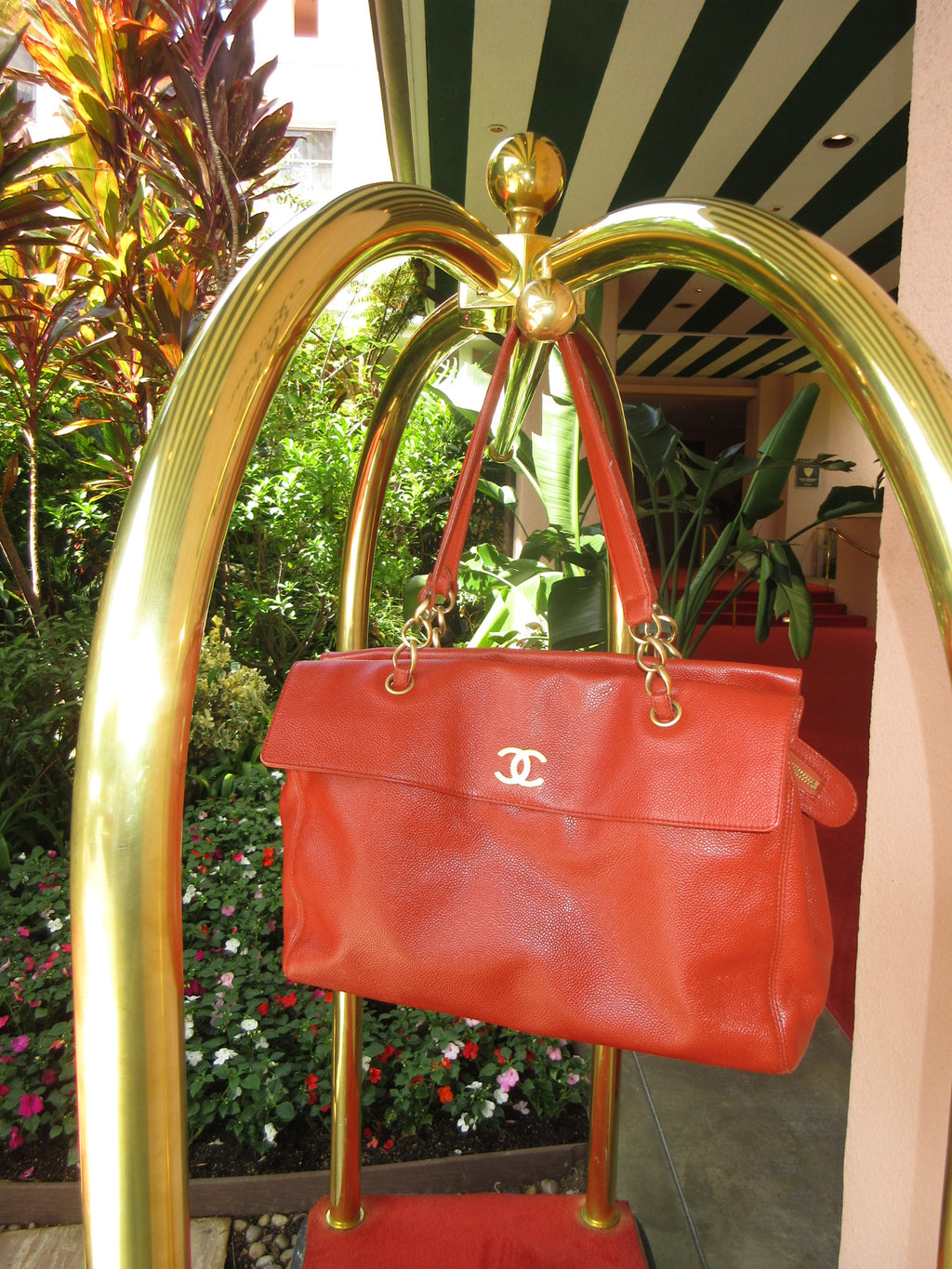 Vintage Chanel Caviar Leather Tote