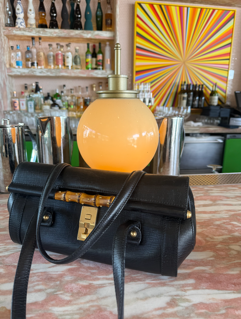 Vintage Gucci Bamboo Bullet Top-Handle Bag – Tom Ford Era