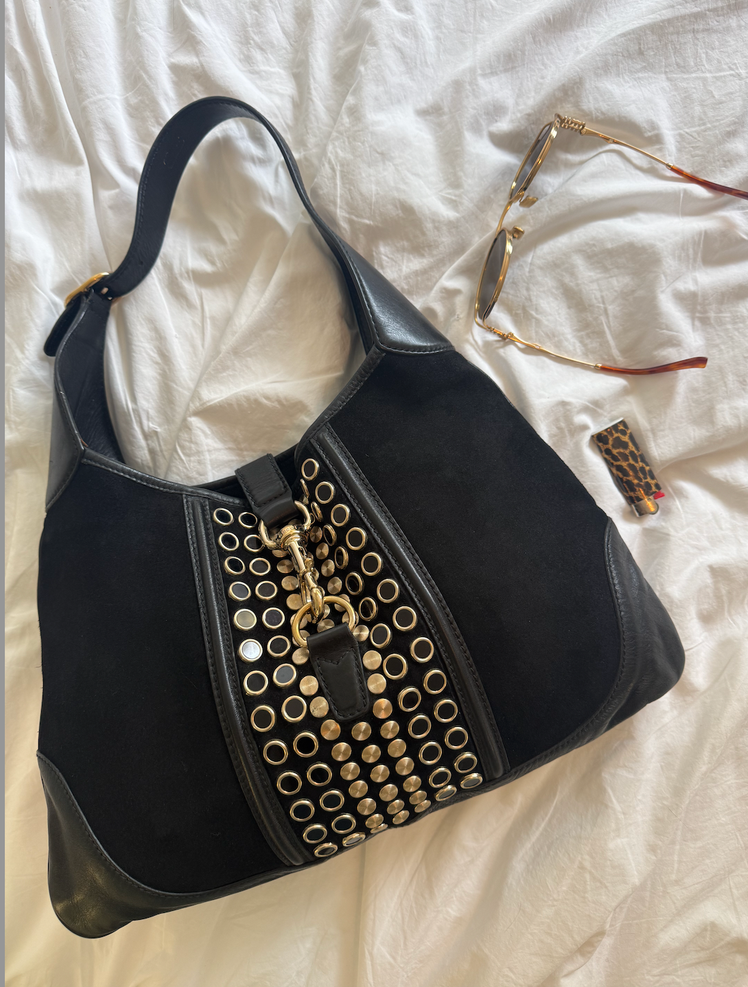 Rare Tom Ford Gucci Studded Jackie Bag