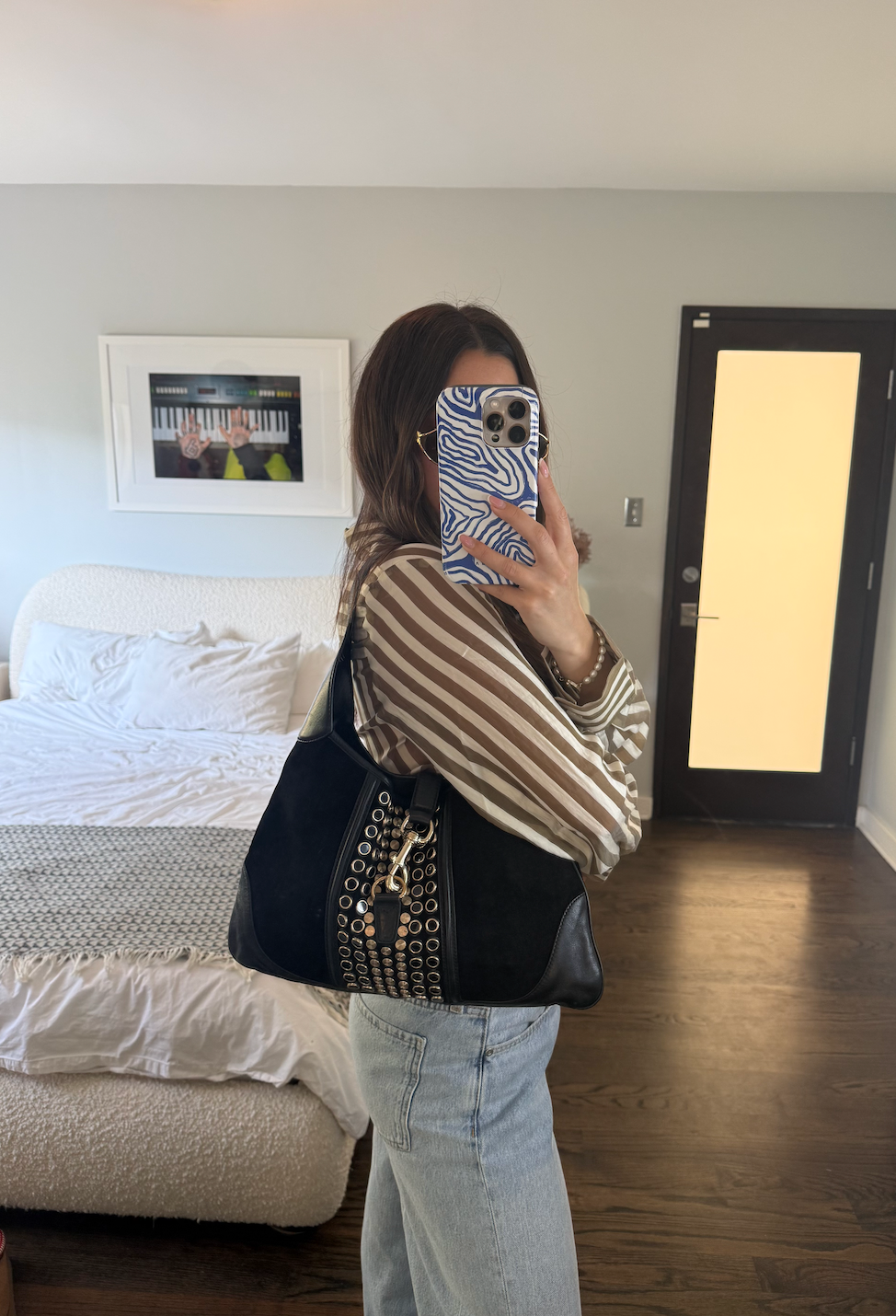 Rare Tom Ford Gucci Studded Jackie Bag