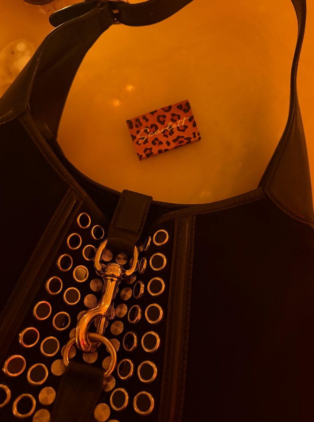 Rare Tom Ford Gucci Studded Jackie Bag
