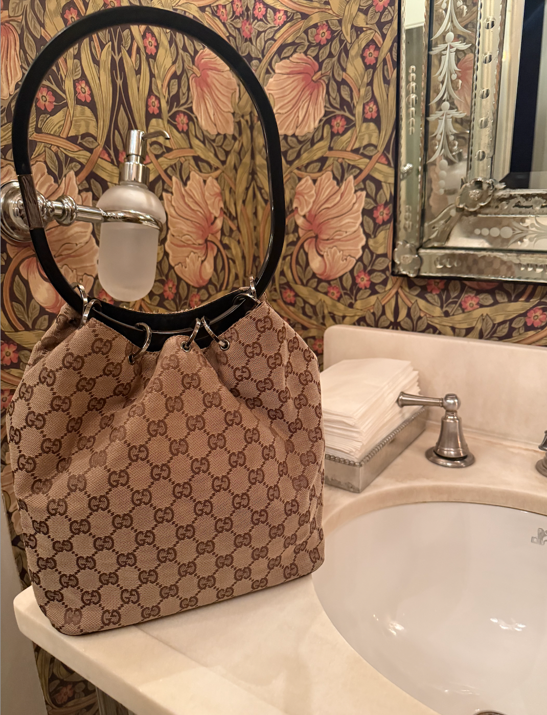 Tom Ford Gucci Ring Canvas Bag