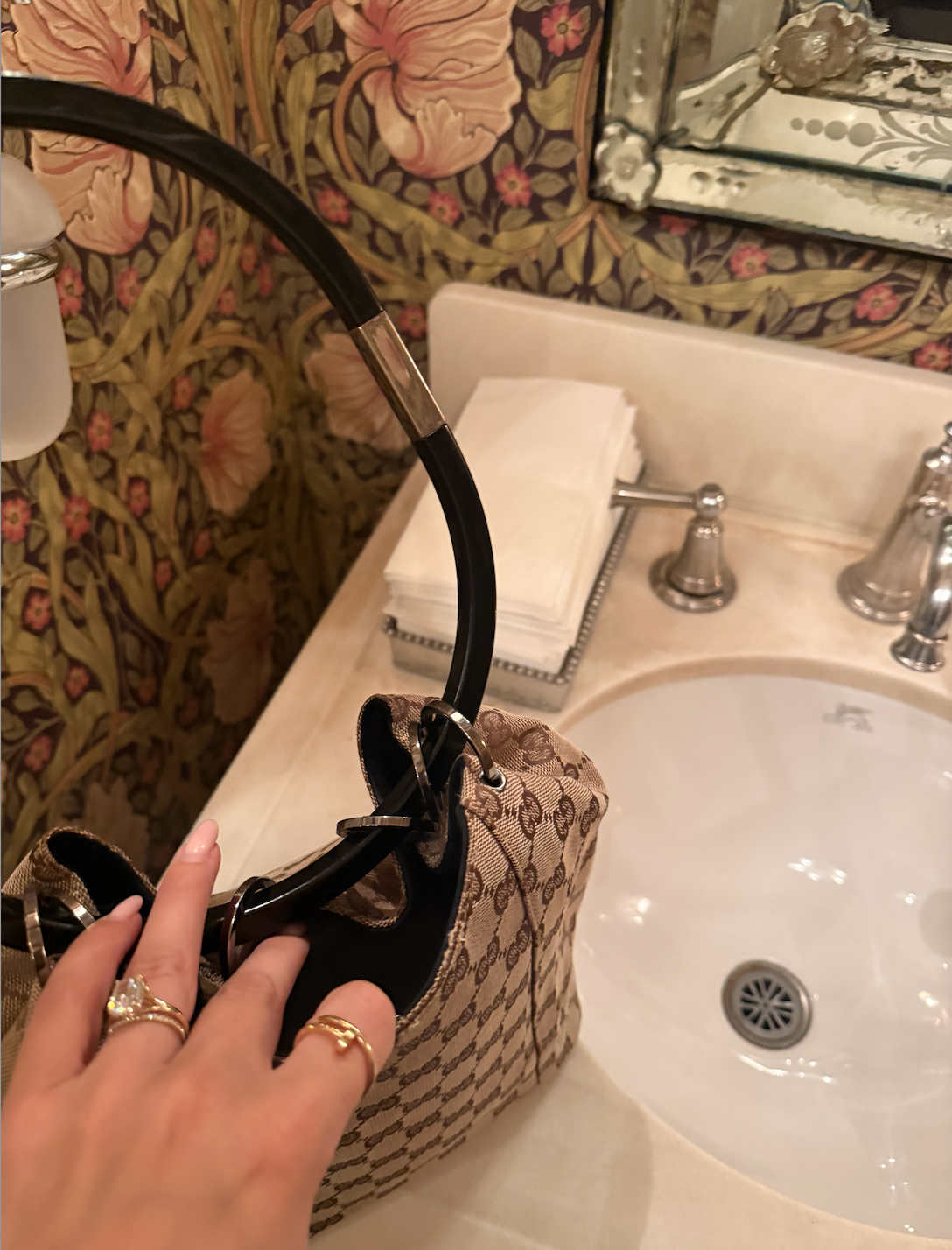 Tom Ford Gucci Ring Canvas Bag