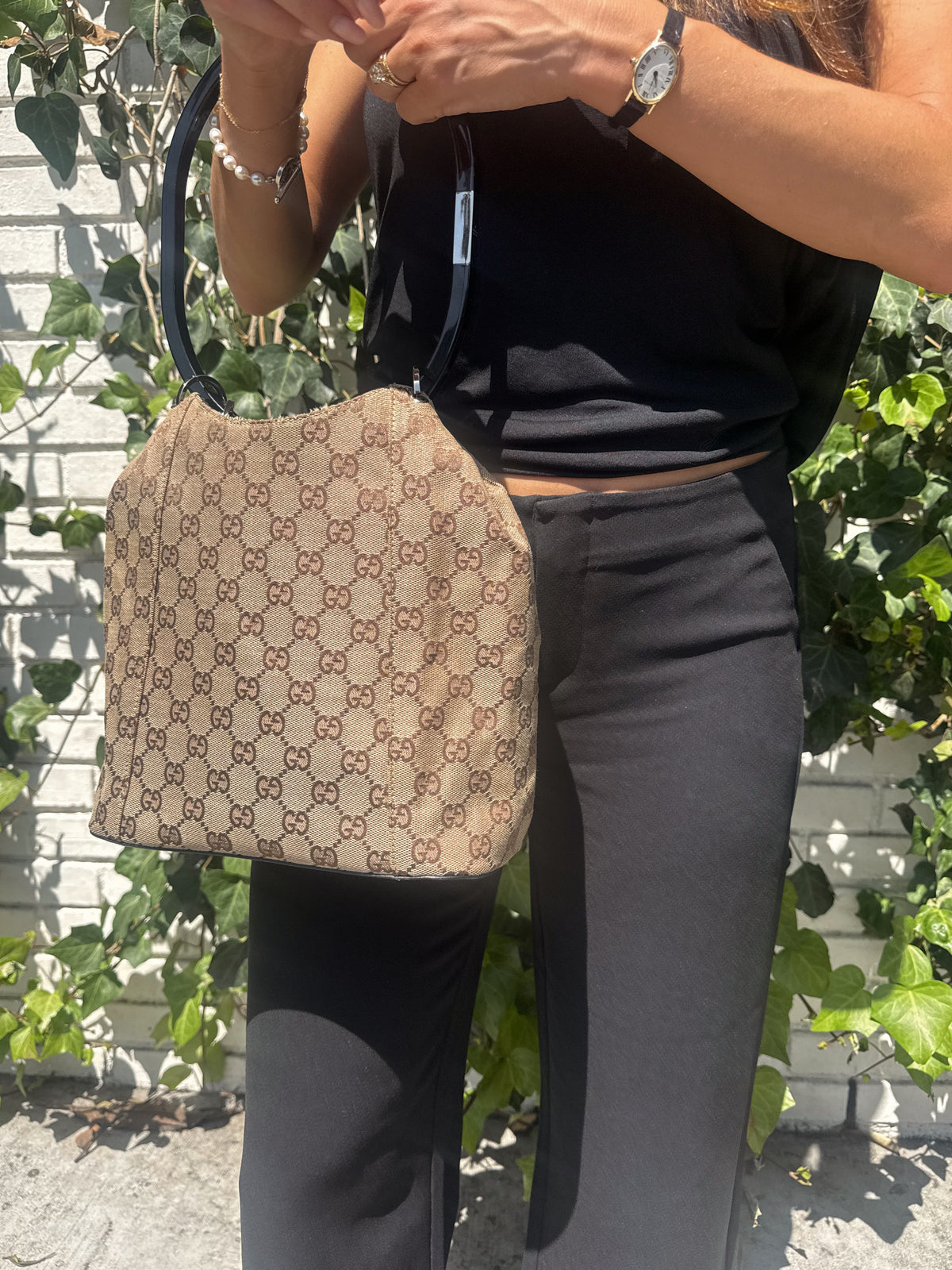 Tom Ford Gucci Ring Canvas Bag
