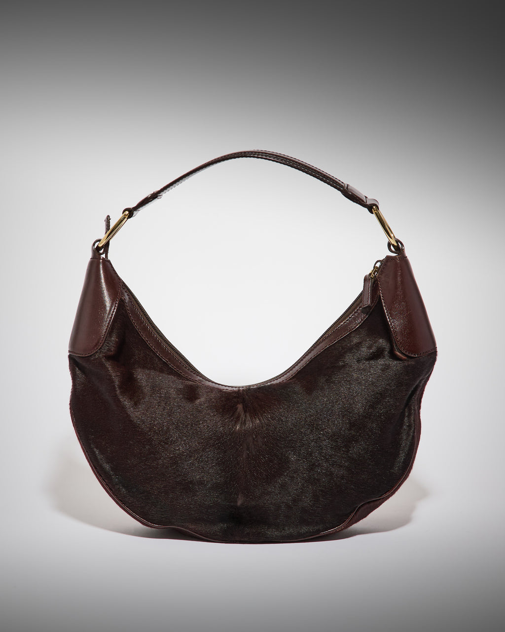 Rare Vintage Gucci Pony Hair Hobo Bag – Brown, Tom Ford Era
