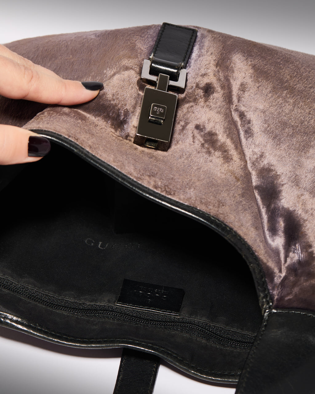 Vintage Gucci Jackie Velvet Hobo Bag – Tom Ford Era