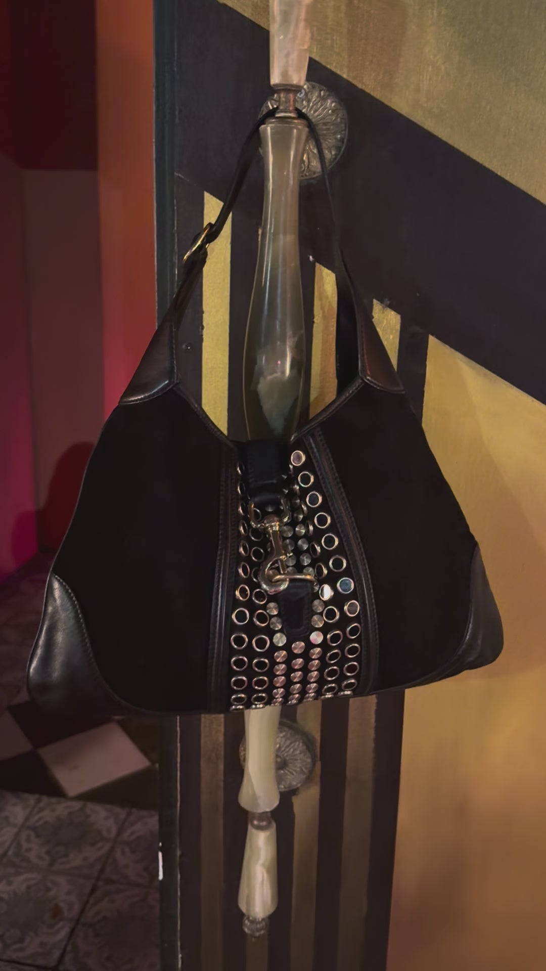 Rare Tom Ford Gucci Studded Jackie Bag